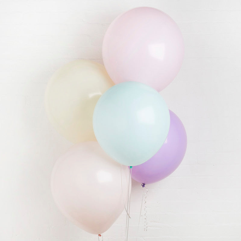 Pastel Latex 18" Balloons 5Ct