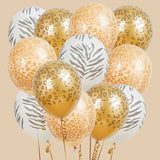 Safari Latex 12" Balloon Bundle 12Ct