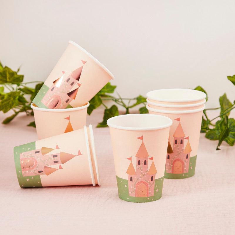 Castle Paper Cup 8Oz. 8/Pack