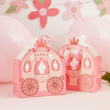 Carriage Party Bags with Personalised Sticker Sheets 4/Pack
