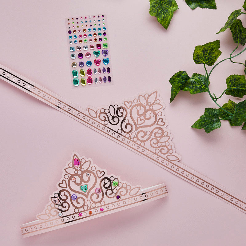 DIY Princess Card Tiara Kit 4/Pack