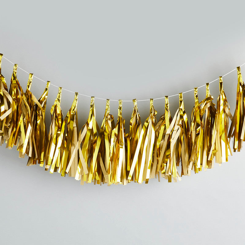 Gold Tassel Garland 3m