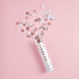 Rose Gold 'Hooray' Confetti Cannon 20cm
