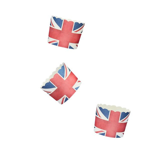 Union Jack Food Cups 10Pcs