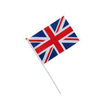 Union Jack Polyester Flags 6Pcs
