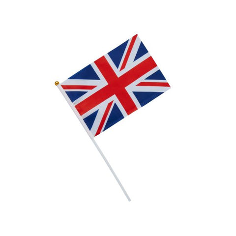 Union Jack Polyester Flags 6Pcs