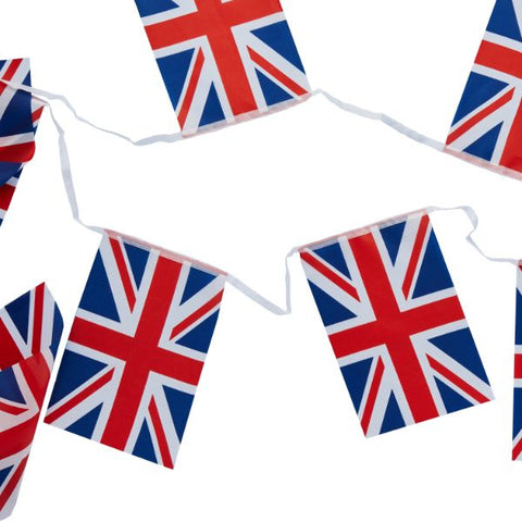 Union Jack Polyester Bunting 10M
