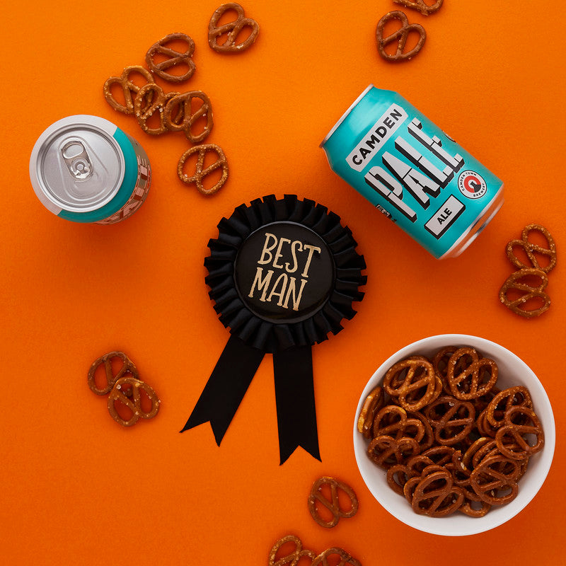 Stag Squad Best Man Badge