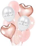 Valentine Latex & Foil Balloon Bundle 12/Pack