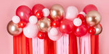 Valentine Balloon & Streamer Backdrop Set