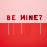 Be Mine Cake Topper