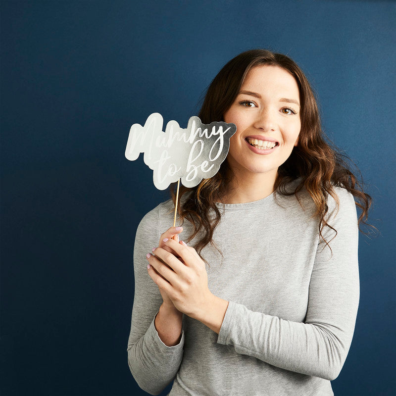 Gender Reveal Photo Booth Props 10/Pack