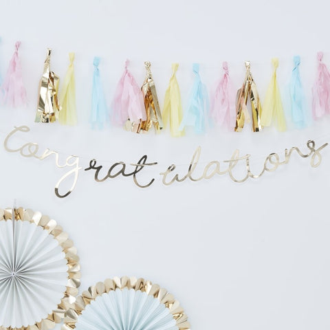 Pick & Mix Backdrop - Congratulations