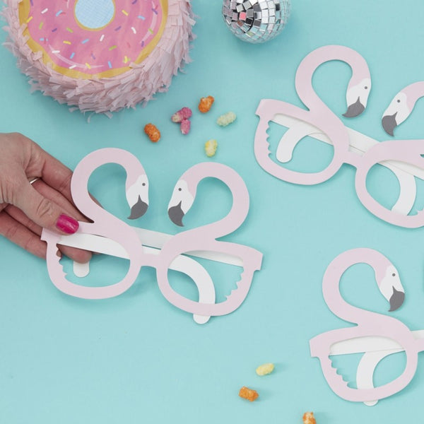Good Vibes Glasses Flamingo 