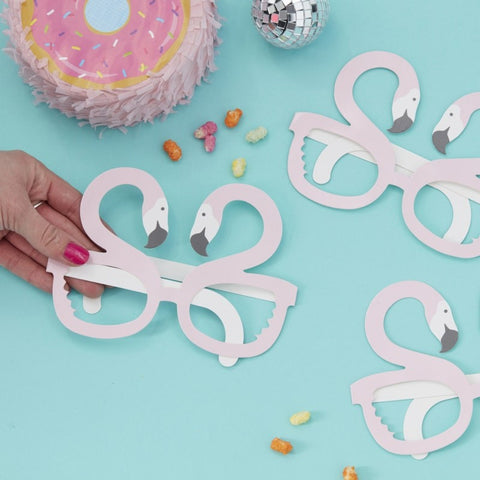 Good Vibes Glasses Flamingo 