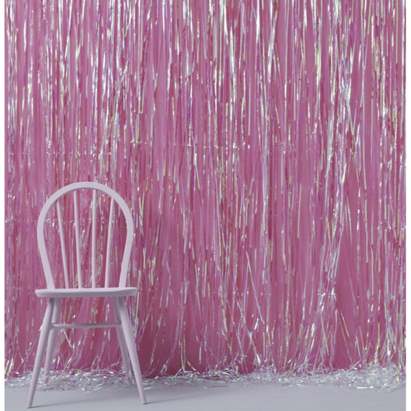 Iridescent Party Fringe Curtain 