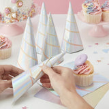 Make A Wish Napkin Iridescent Unicorn 