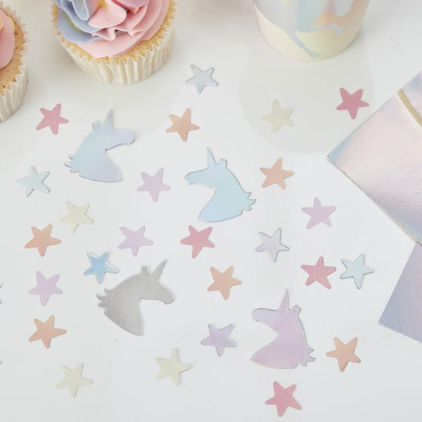 Make A Wish Confetti Unicorn And Stars 