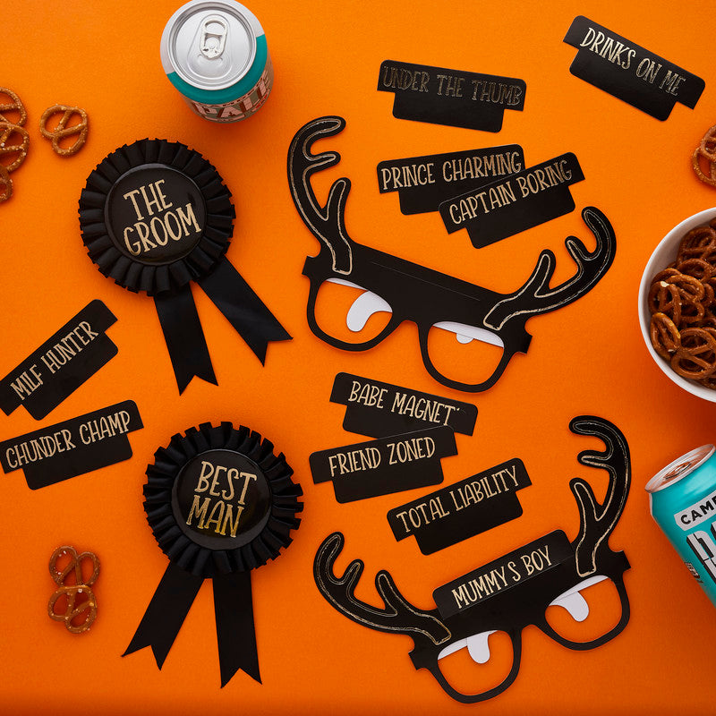 Stag Squad Best Man Badge