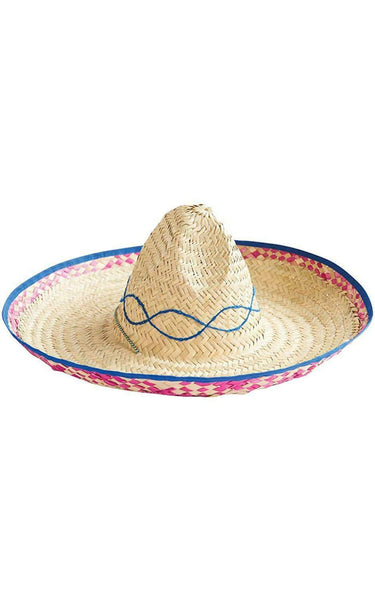 Embroidered Sombrero Straw Hat